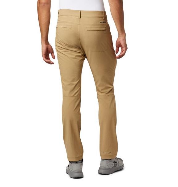 Columbia Outdoor Elements Hiking Pants Beige For Men's NZ21540 New Zealand